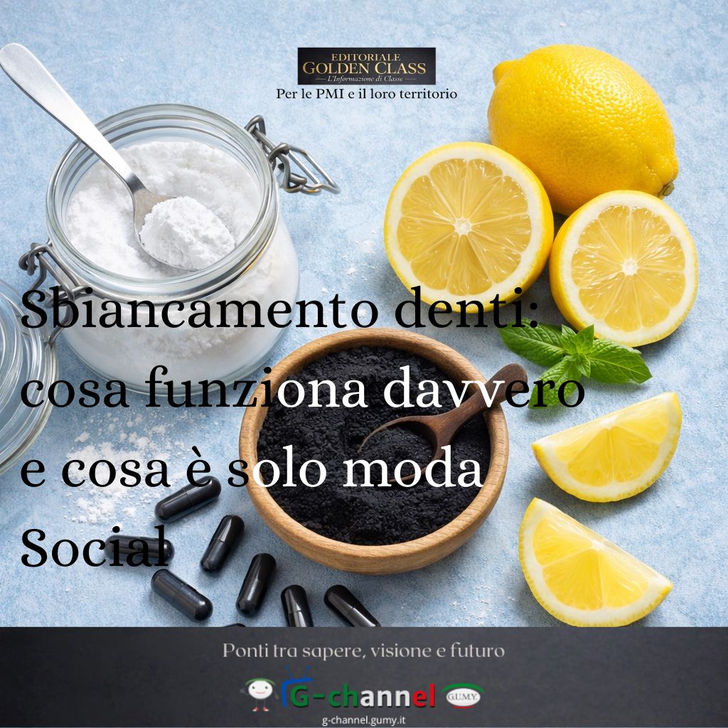 Sbiancamento denti: cosa funziona davvero e cosa solo moda Social 